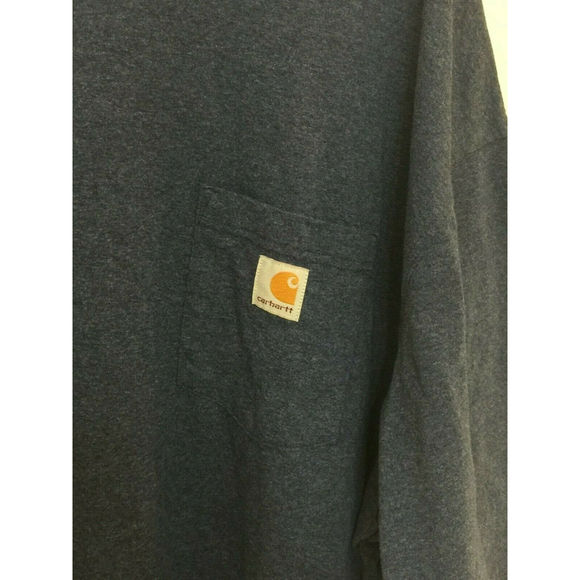 Carhartt Original Fit Tee Shirt Short Sleeve Front Pocket Sz 3XL Work Nite Wear - Picture 4 of 5
